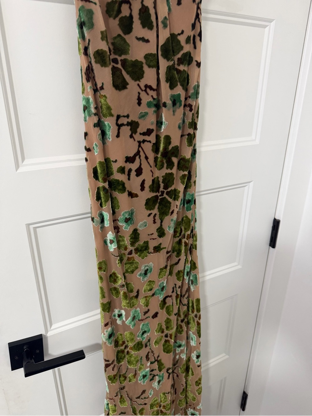 STAUD Cubism Dress Moss Floral Tapestry - Size 8 - Picture 3 of 10